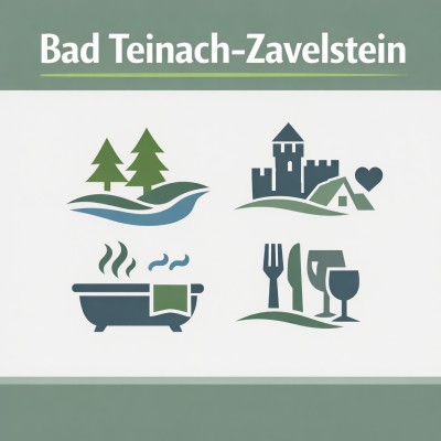 Bad Teinach-Zavelstein besteht aus sieben Stadtteilen